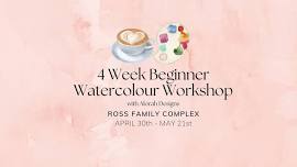 4 Week Beginner Watercolour Workshop