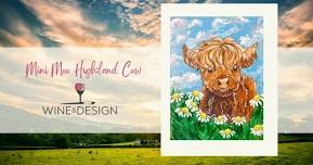 Paint Night | Mini Moo Highland Cow