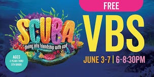 **FREE EVENT** Scuba: Vacation Bible School