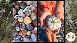 Agate Display & Rock Painting