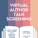 Virtual Author Talk Screening in the Library