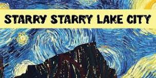 Starry Starry Night Lake City Paint Along