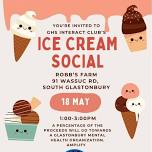 Ice Cream Fundraiser @ Robbs Farm!