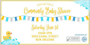 Community Healthy Start Baby Shower