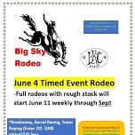 Big Sky Timed Event Rodeo