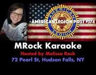 Karaoke with Melissa Rock