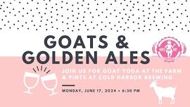 Goat Yoga & Golden Ales with Worcester Girls Pint Out