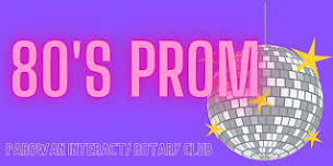 80's Prom Fundraiser