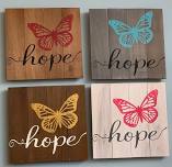 Hope After Loss Butterfly Sign Workshop