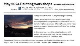 Painting Workshop – Tryphena Summer