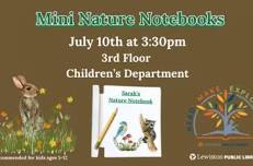 MINI NATURE NOTEBOOKS FOR KIDS