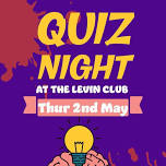 Quiz Night @ the Levin Club