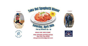 Take Out Spaghetti Dinner Fundraiser