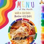 A Little Club – Menu of the Month “Pizza”