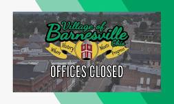 Village Offices Closed