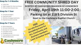 FREE Community Shred Day