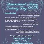 International Nanny Training Day Troy, NY Sponsored By Nannypalooza