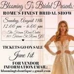 Blooming T’s Bridal Show