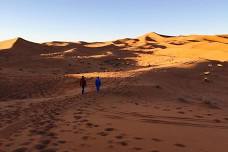 Two Nights Erg Chebbi Desert Trekking: Private Tent, Berber Music, Meals & Sandboarding Included