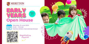 Meritton British International School – Early Years Open House