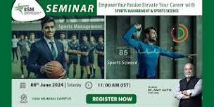 Seminar in Mumbai on Career Guidance in Sports Management & Sports Science!