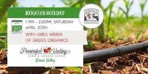 Irrigation Workshop