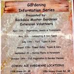 Rockdale Master Gardeners- Composting & Soil Typed