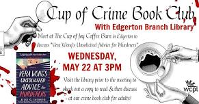 Cup of Crime Book Club: Edgerton Branch Library