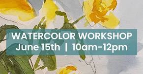 Watercolor Roses Workshop