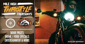 Throttle Thursday at the Angry Clover