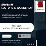 English Lecture & Workshop