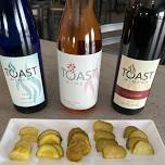 Wine and Pickle Pairing at Toast Winery