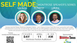 Self Made:  Montrose Speaker's Series