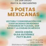 3 Poetas Mexicanas