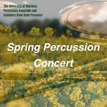 Spring Percussion Concert