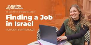 Finding a Job in Israel (for Olim Summer 2024)