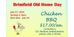 Brimfield Old Home Day Chicken BBQ