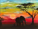 African Sunset- Early Evening Events