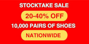 Stocktake Sale