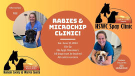 Rabies & Microchip Clinic!