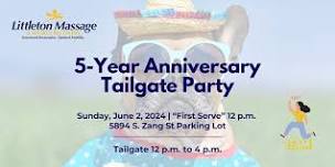 5-Year Anniversary Tailgate Party