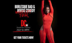 Sugar Brown presents Burlesque Bad & Bougie Comedy| The Manifest Tour in DC on July 6