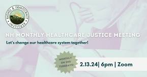 NH Healthcare Justice Meeting