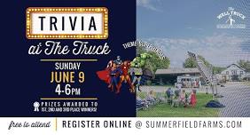 Trivia at the Truck: Superheroes