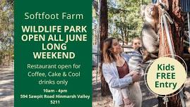 Softfoot Farm | Wildlife Park OPEN | June Long Weekend