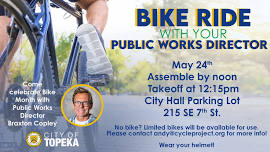 Bike Ride with Public Works Director Braxton Copley