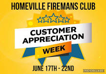 Customer Appreciation Week at Homeville