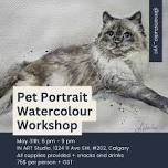 Pet Portrait Watercolour Workshop