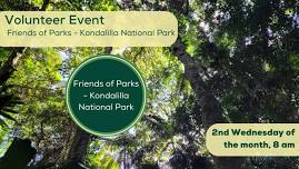 Friends of Parks - Kondalilla National Park Volunteer Event