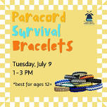 Paracord Survival Bracelets for Teens